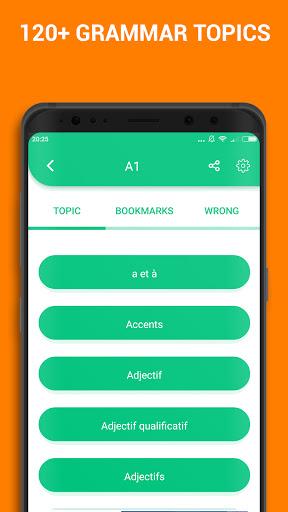 Learn French Beginner Grammar - Image screenshot of android app