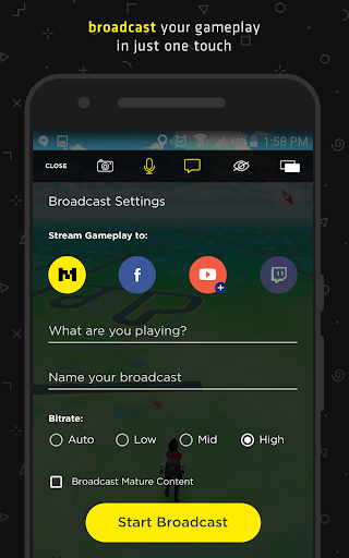 Mobcrush: Livestream Games - عکس برنامه موبایلی اندروید