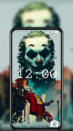 joker wallpaper - Image screenshot of android app