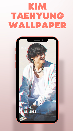 Kim Taehyung wallpaper - Image screenshot of android app