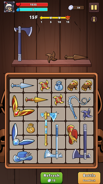 Loadout Warrior - Gameplay image of android game