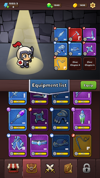 Loadout Warrior - Gameplay image of android game