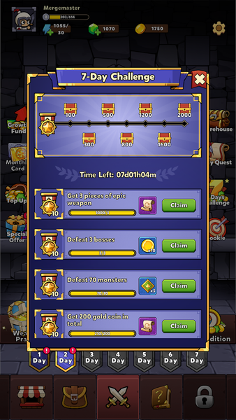 Loadout Warrior - Gameplay image of android game