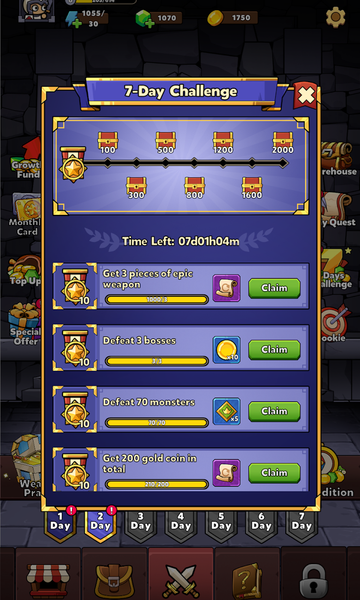 Loadout Warrior - Gameplay image of android game