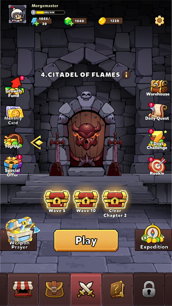 Loadout Warrior - Gameplay image of android game