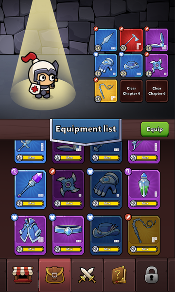 Loadout Warrior - Gameplay image of android game