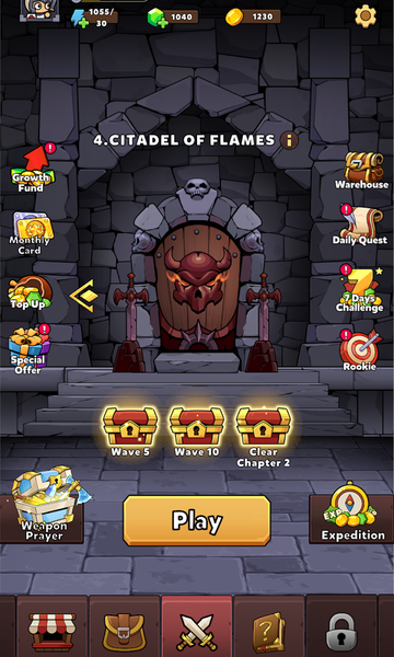 Loadout Warrior - Gameplay image of android game