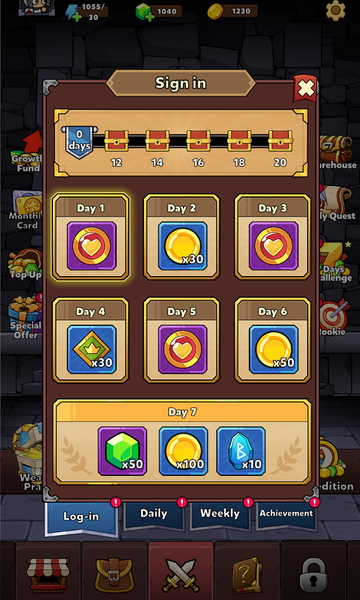 Loadout Warrior - Gameplay image of android game