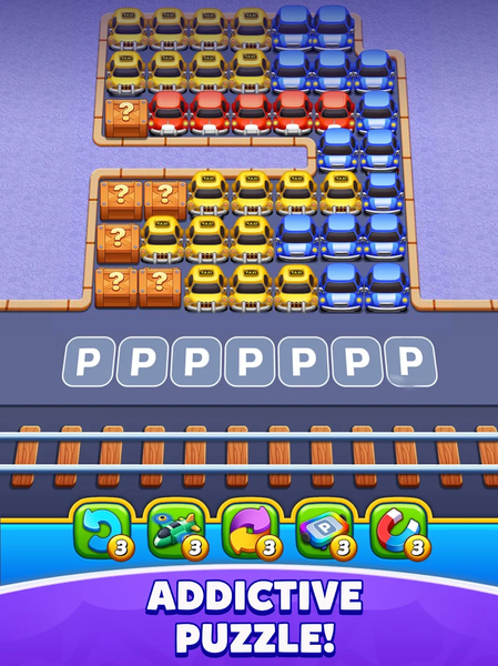 Car Match Traffic Puzzle Jam - Gameplay image of android game