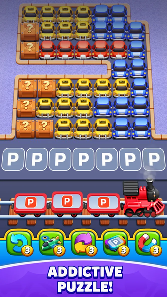Car Match Traffic Puzzle Jam - Gameplay image of android game