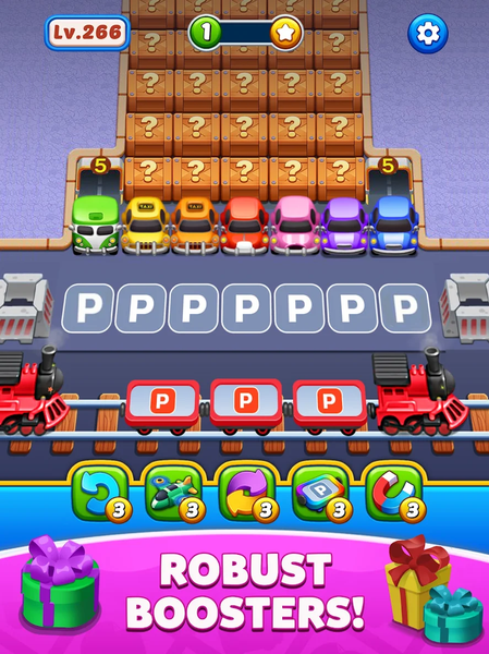 Car Match Traffic Puzzle Jam - Gameplay image of android game