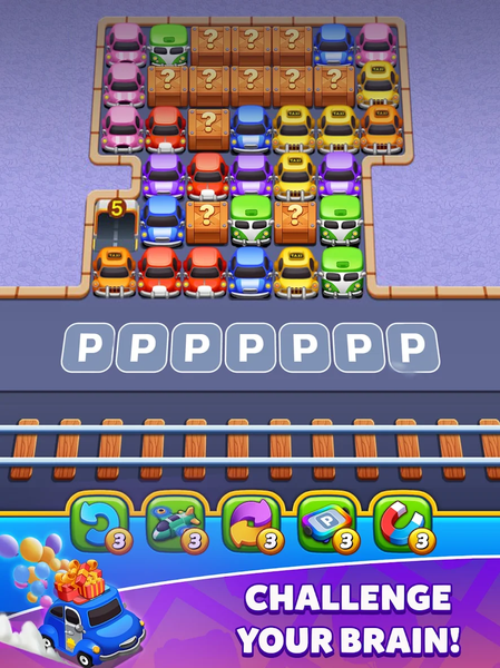 Car Match Traffic Puzzle Jam - Gameplay image of android game