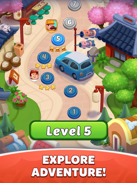 Car Match Traffic Puzzle Jam - Gameplay image of android game
