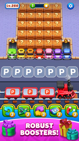 Car Match Traffic Puzzle Jam - Gameplay image of android game