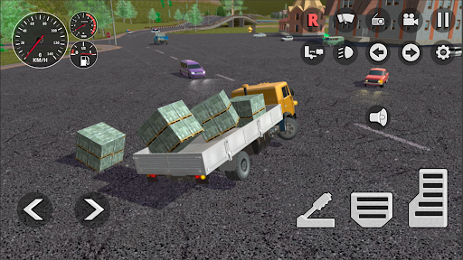 Hard Truck Driver Simulator ۳D - عکس بازی موبایلی اندروید