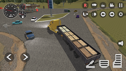 Hard Truck Driver Simulator ۳D - عکس بازی موبایلی اندروید