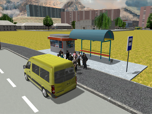 Minibus Simulator ۲۰۱۷ - عکس بازی موبایلی اندروید