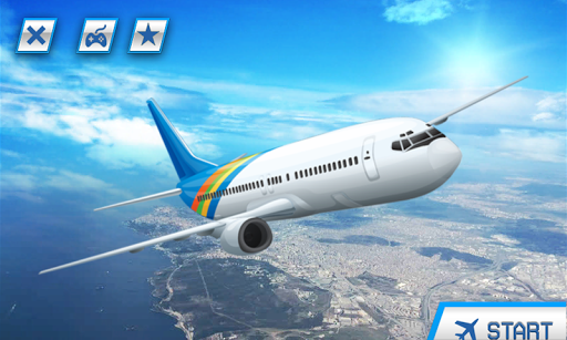 Flight Simulator Pilot Plane 3D - Image screenshot of android app