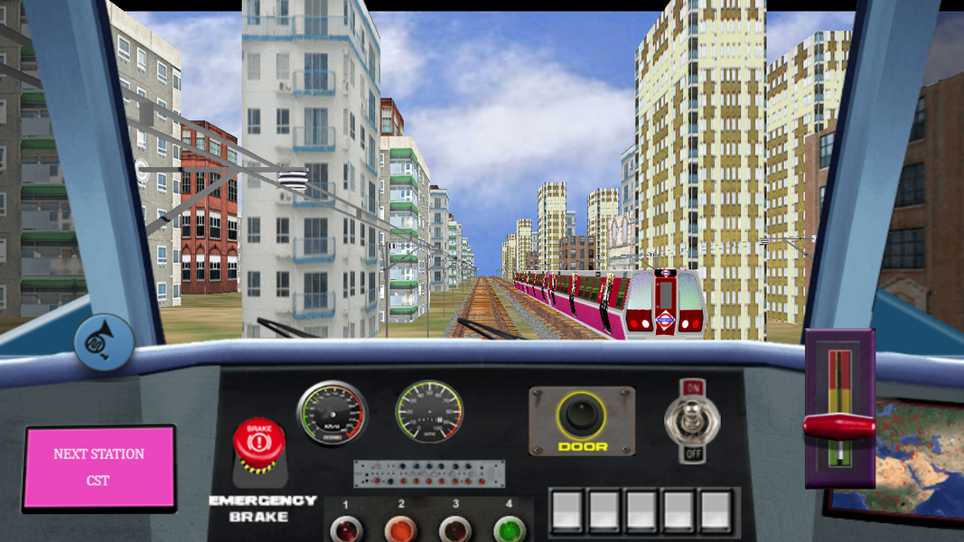 Mumbai Metro - Train Simulator - Gameplay image of android game