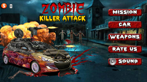 Zombie Killer Attack - Gameplay image of android game