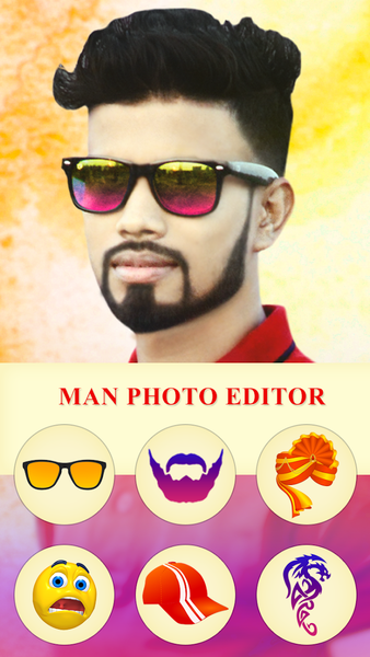 Beardo - Man Photo Editor 2023 - عکس برنامه موبایلی اندروید