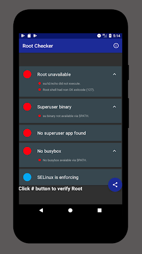 Root Check App: Superuser - عکس برنامه موبایلی اندروید
