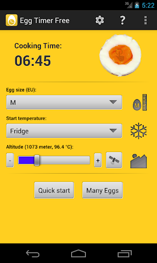 Egg Timer - Image screenshot of android app