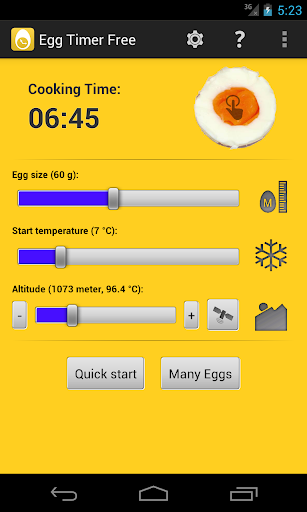 Egg Timer - عکس برنامه موبایلی اندروید