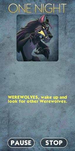 One Night Ultimate Werewolf - Image screenshot of android app