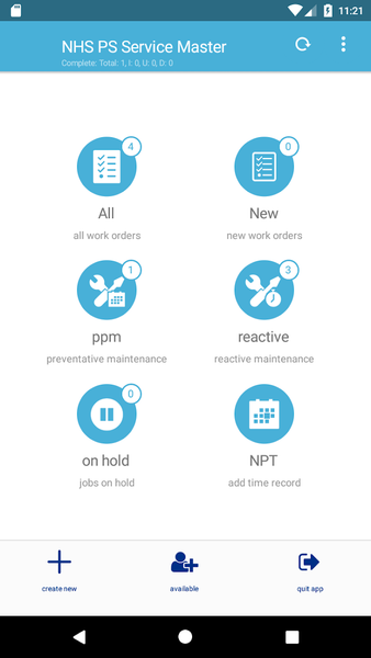 NHS PS - Image screenshot of android app