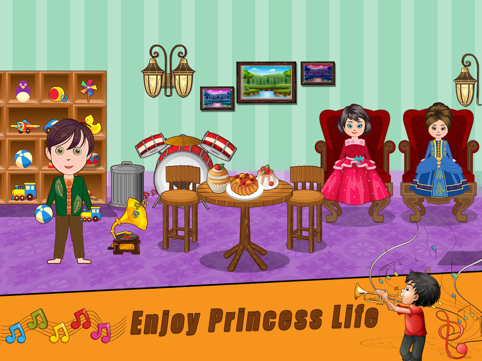 بازی Princess Castle Life Doll Game - دانلود | بازار