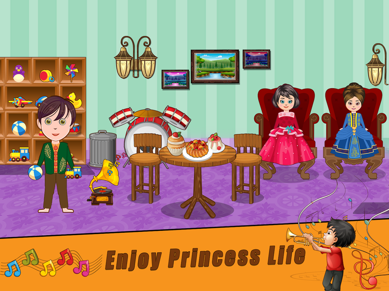 Princess Castle Life Doll Game - عکس بازی موبایلی اندروید