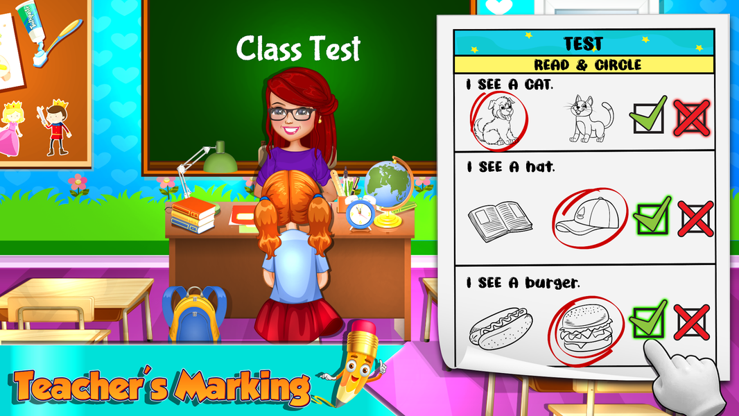 School Life Teacher Simulator - Gameplay image of android game