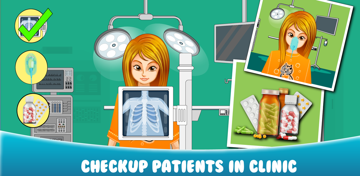 Doctor Clinic Dash Hospital - عکس بازی موبایلی اندروید
