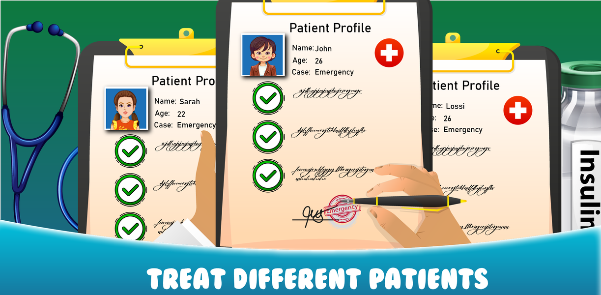 Doctor Clinic Dash Hospital - عکس بازی موبایلی اندروید