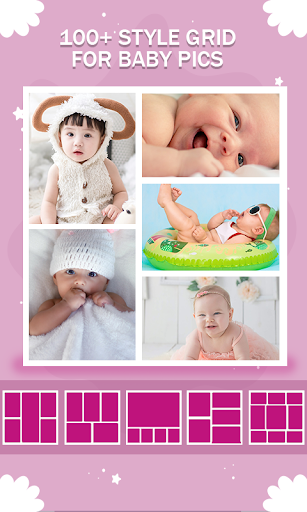 Baby Story Pic Editor Milestone Collage Maker - Image screenshot of android app