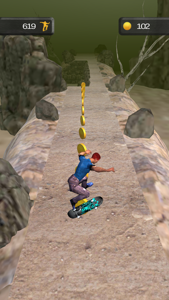 Temple Skater ۳D - عکس بازی موبایلی اندروید