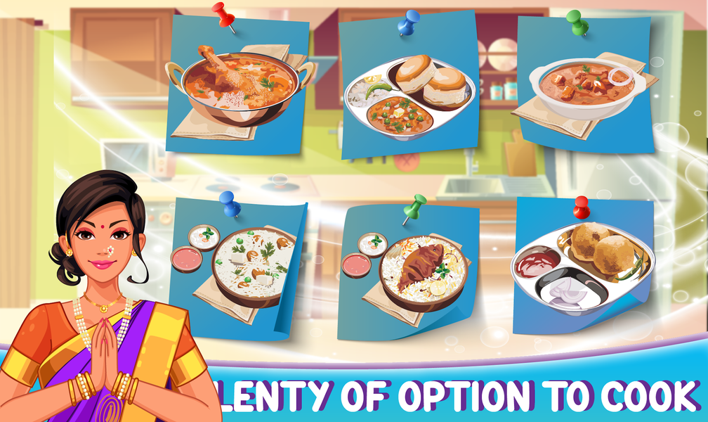 Indian cooking Games Food Chef - عکس بازی موبایلی اندروید