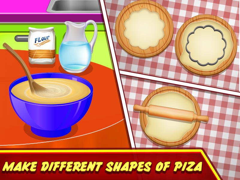 Pizza Maker Kitchen Cooking - عکس بازی موبایلی اندروید