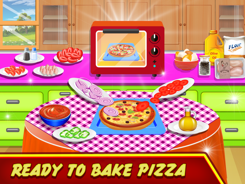 Pizza Maker Kitchen Cooking - عکس بازی موبایلی اندروید