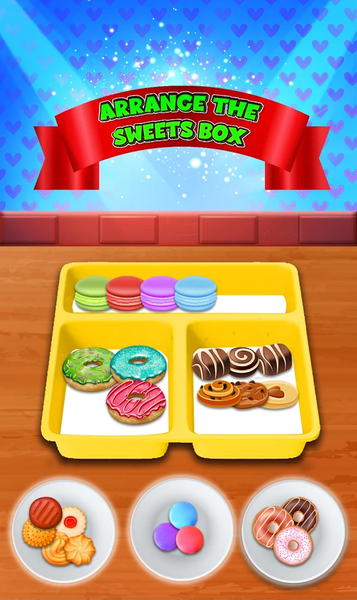 Lunch Box Games: DIY Lunchbox - Gameplay image of android game