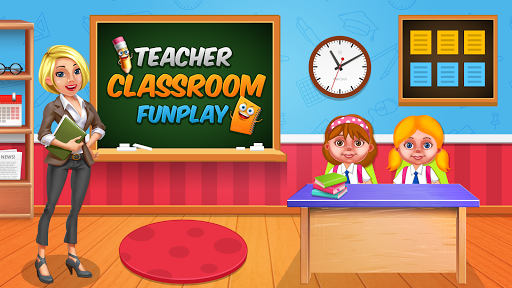 Teacher Classroom Fun Play - عکس بازی موبایلی اندروید