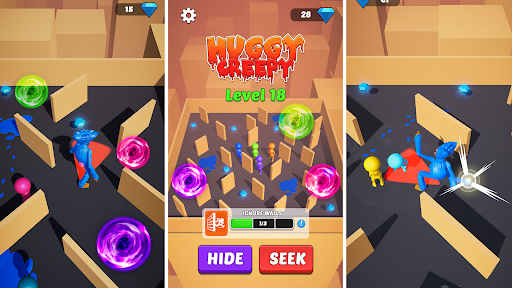 Huggy Creepy - Hide and Seek - عکس برنامه موبایلی اندروید