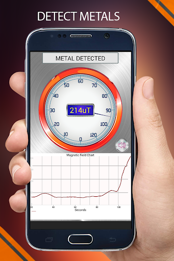 Metal Detector - عکس برنامه موبایلی اندروید