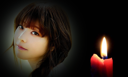 Candle Love Photo Frames - Image screenshot of android app