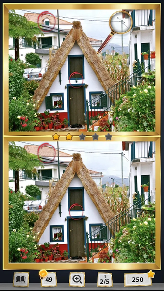 Find 5 Differences in Houses - Image screenshot of android app