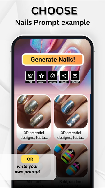 Try Nails-AI Fake Nail Designs - عکس برنامه موبایلی اندروید