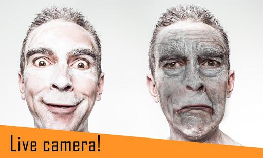 Old Face Camera: Funny masks - عکس برنامه موبایلی اندروید