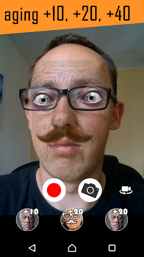 Old Face Camera: Funny masks - Image screenshot of android app