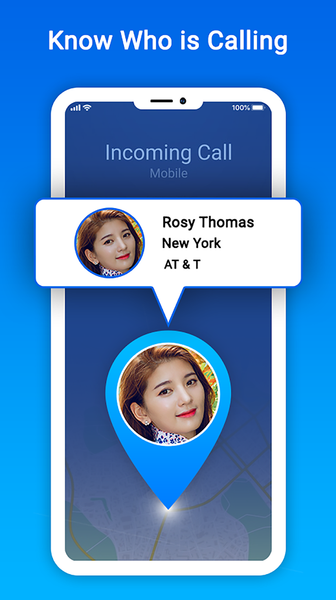 Mobile Call Number Location - Image screenshot of android app